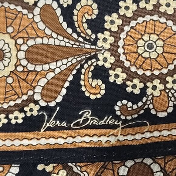 Vera Bradley black, Brown & Tan Bag - Picture 9 of 11